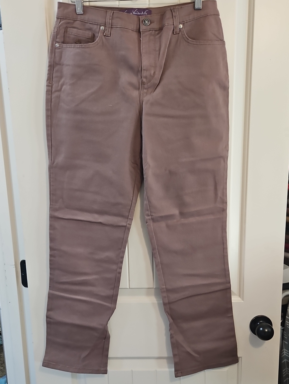 Gloria Vanderbilt Amanda Brown Straight-Leg Jeans